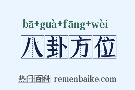 八卦方位是什么意思的图片